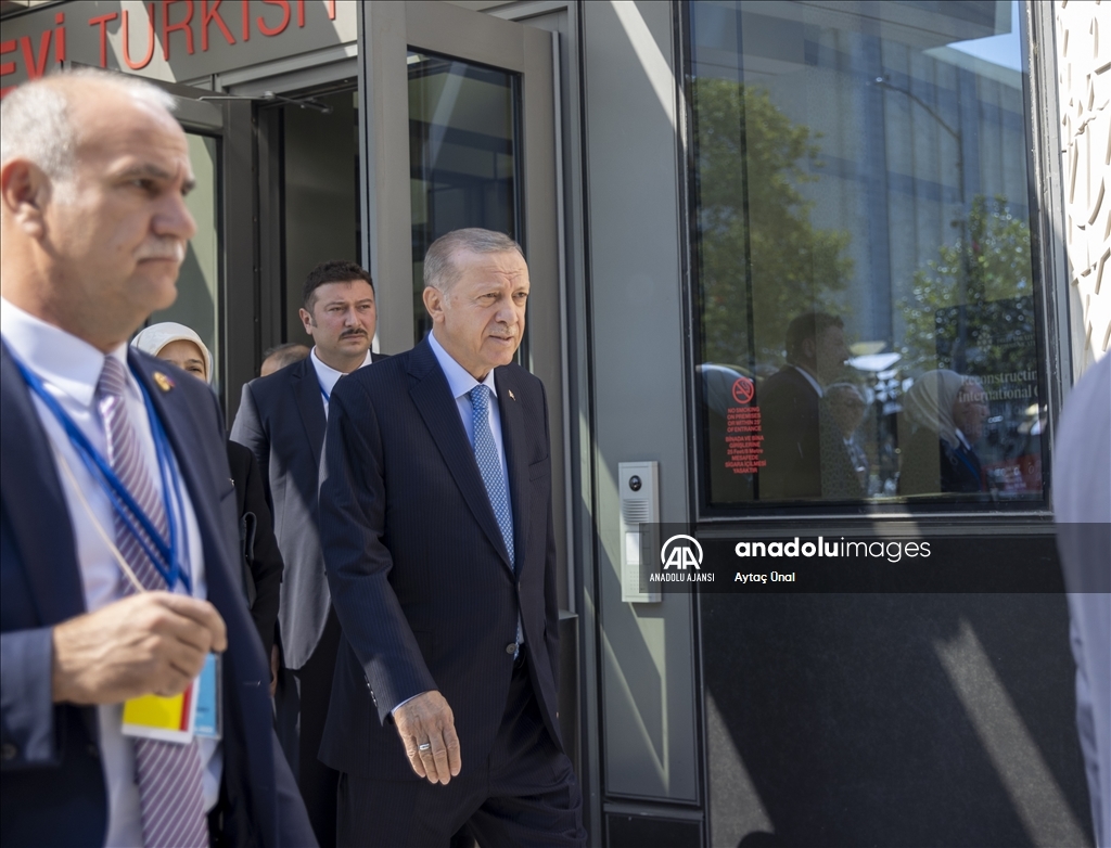 Cumhurbaşkanı Recep Tayyip Erdoğan New York’ta