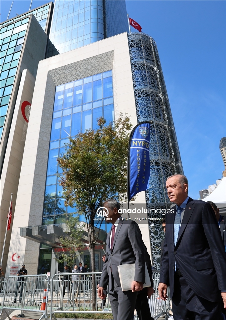 Cumhurbaşkanı Recep Tayyip Erdoğan New York’ta
