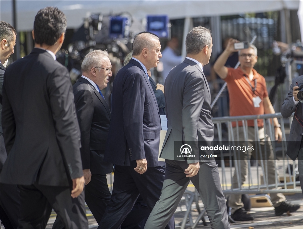 Cumhurbaşkanı Recep Tayyip Erdoğan New York’ta