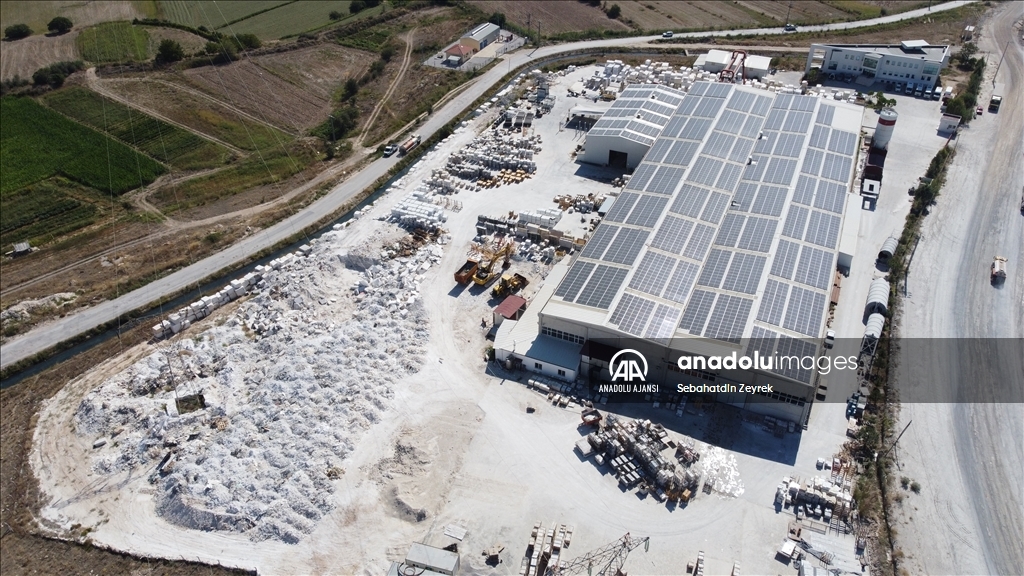 Denizli'deki mermer fabrikasında geliştirilen makinelerin ihracatı hedefleniyor