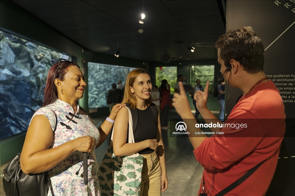 Kolombiya'nın Medellin kentindeki bilim müzesi Explora Park
