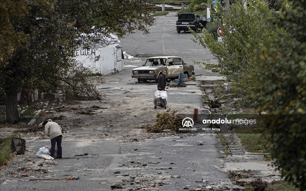 Ukrayna'nın Kontrolüne Geçen Kupyansk şehrindeki Gergin Hava Devam ...