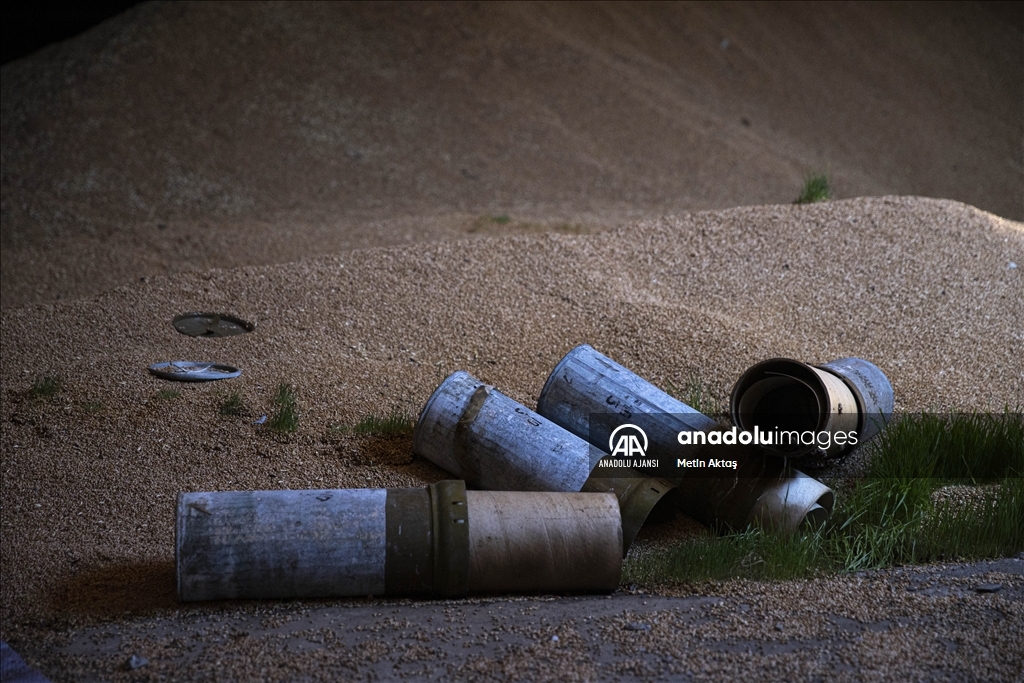  Ukrayna'nın kontrolüne geçen Nova Husarivka köyü savaşın izlerini taşıyor