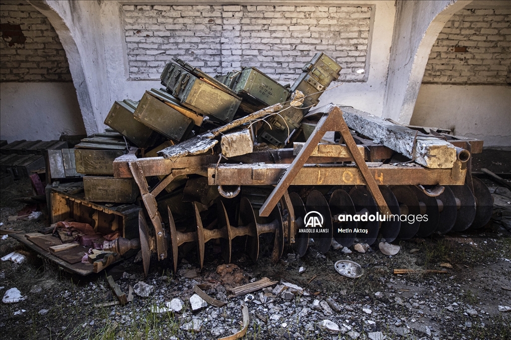  Ukrayna'nın kontrolüne geçen Nova Husarivka köyü savaşın izlerini taşıyor