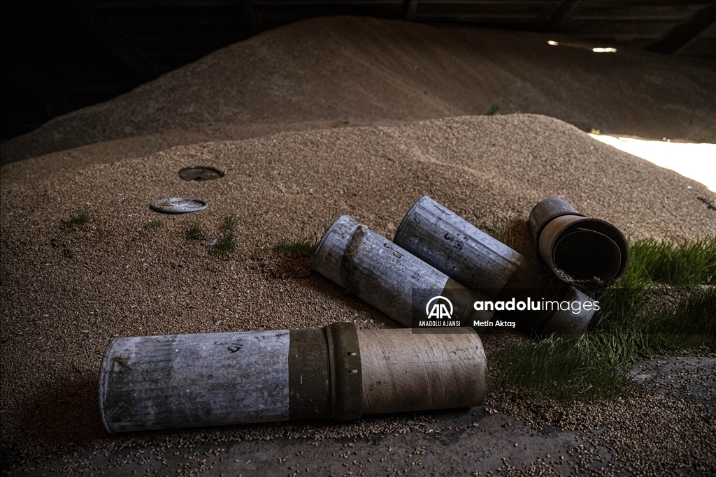  Ukrayna'nın kontrolüne geçen Nova Husarivka köyü savaşın izlerini taşıyor