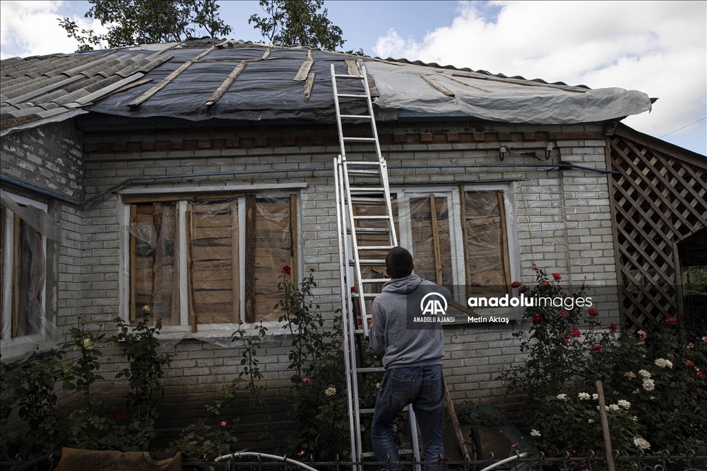 Ukrayna'nın kontrolüne geçen Nova Husarivka köyü savaşın izlerini taşıyor