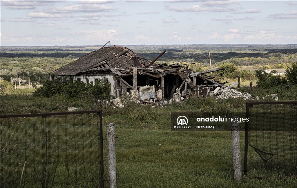 Ukrayna'nın kontrolüne geçen Nova Husarivka köyü savaşın izlerini taşıyor