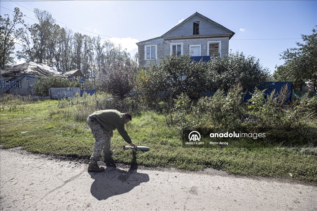 Ukrayna'nın kontrolüne geçen Nova Husarivka köyü savaşın izlerini taşıyor