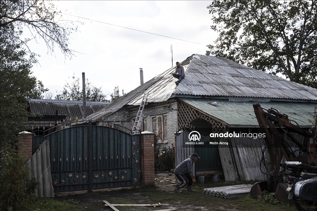 Ukrayna'nın kontrolüne geçen Nova Husarivka köyü savaşın izlerini taşıyor