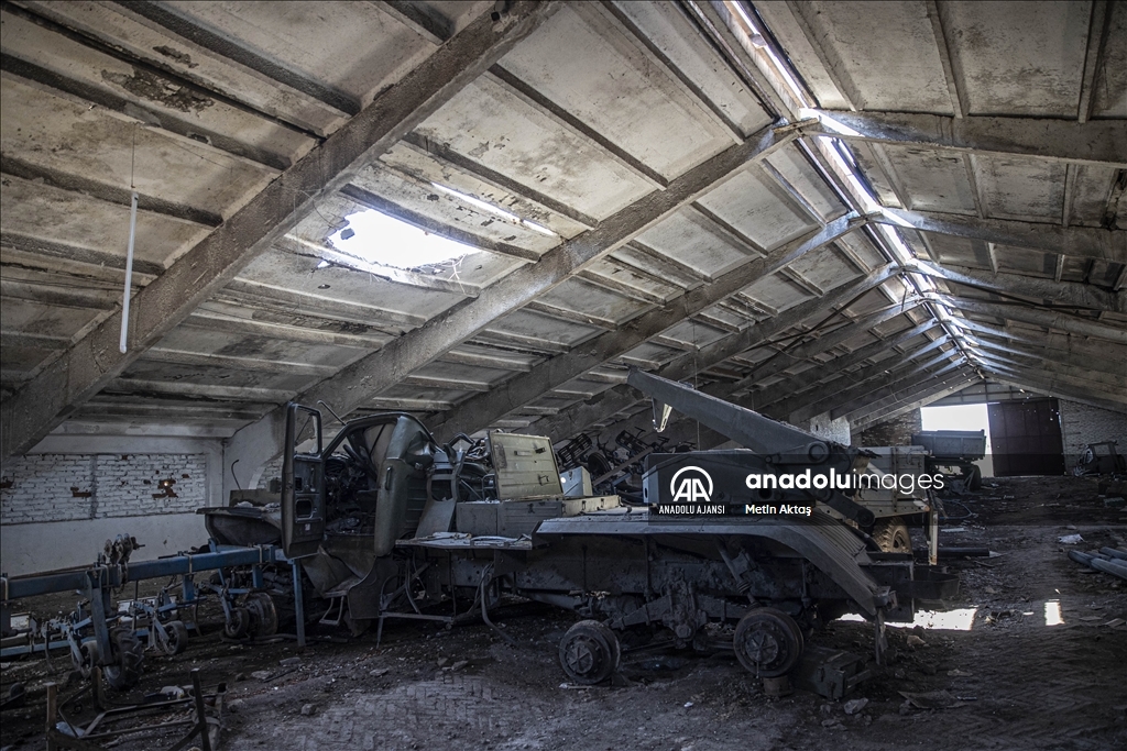  Ukrayna'nın kontrolüne geçen Nova Husarivka köyü savaşın izlerini taşıyor