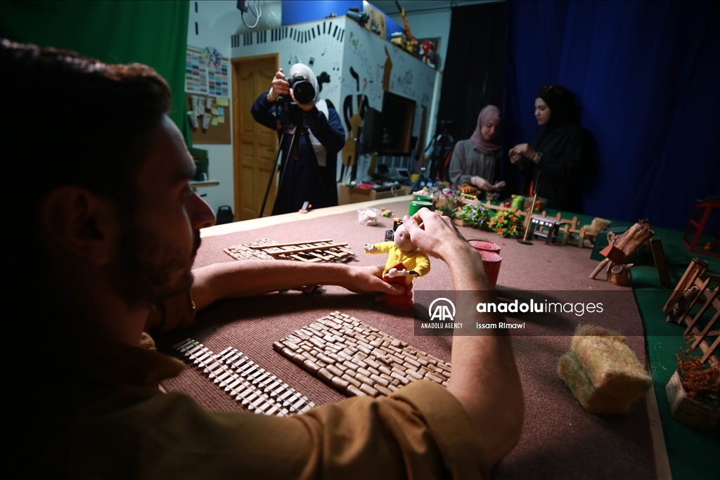 حلم يتحقق.. مشروع فلسطيني لصناعة أفلام الكرتون