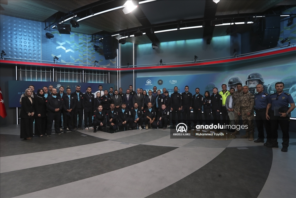 Anadolu Ajansının "22. Dönem Savaş Muhabirliği Eğitimi" başladı