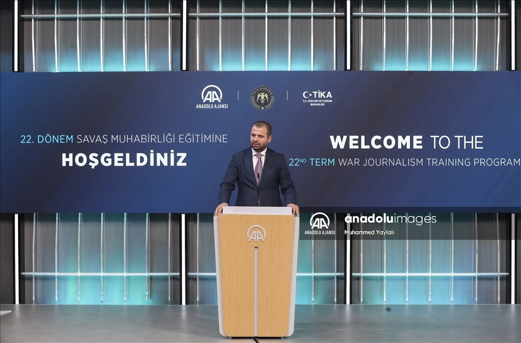 Anadolu Ajansının "22. Dönem Savaş Muhabirliği Eğitimi" başladı