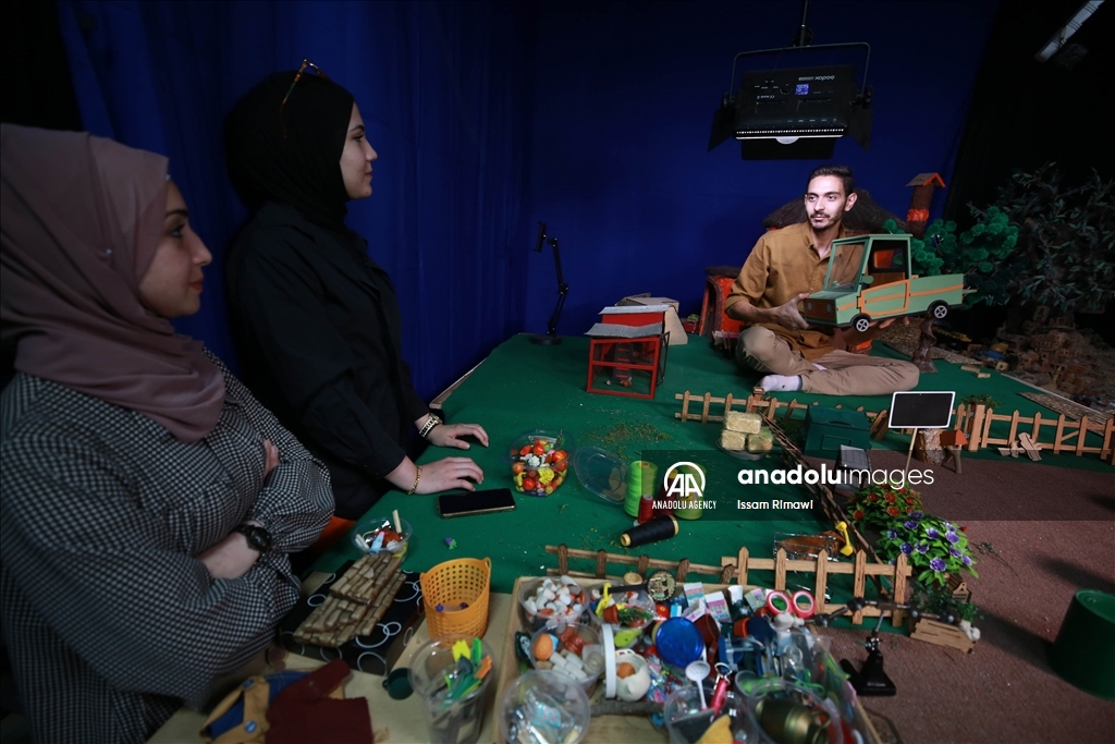حلم يتحقق.. مشروع فلسطيني لصناعة أفلام الكرتون
