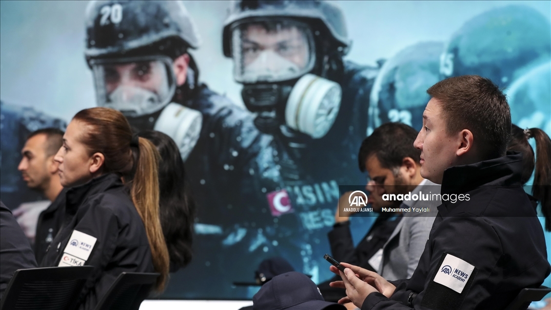 Anadolu Ajansının "22. Dönem Savaş Muhabirliği Eğitimi" başladı