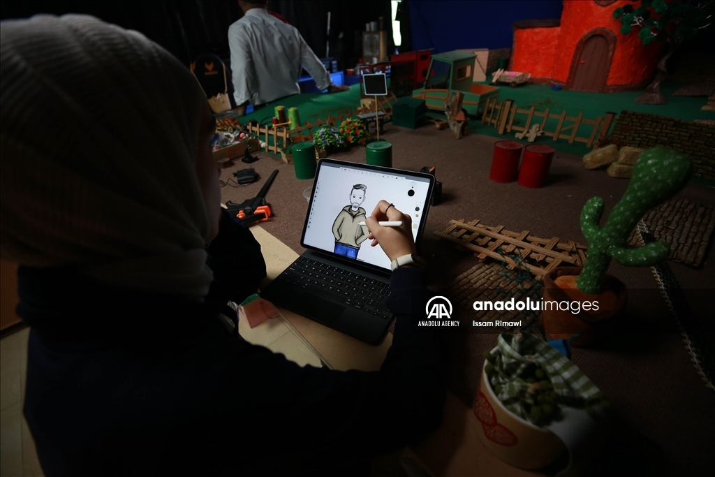 حلم يتحقق.. مشروع فلسطيني لصناعة أفلام الكرتون