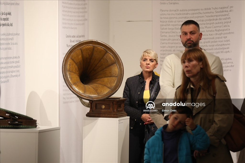 Bosna Hersek'te "Sevdalinka-resim, söz ve ses" sergisi açıldı