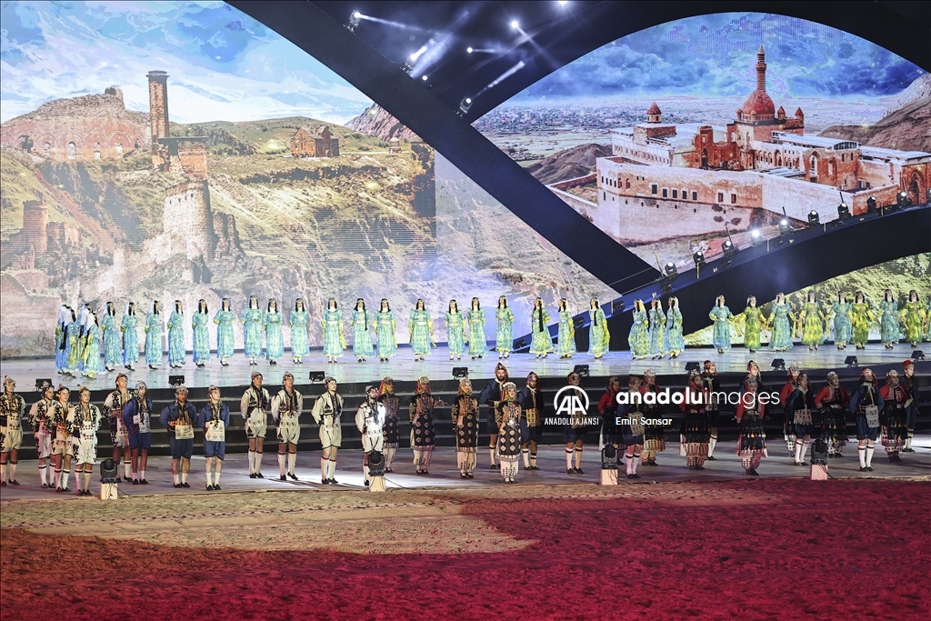 4. Dünya Göçebe Oyunları'nın resmi açılış töreni yapıldı