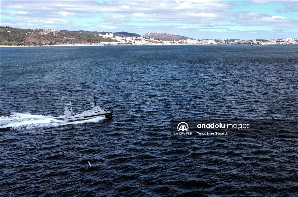 Milli silahlı insansız deniz aracı MARLIN'e yabancı askeri yetkililerden övgü