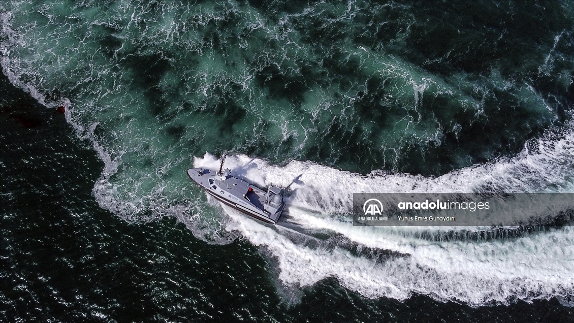 Milli silahlı insansız deniz aracı MARLIN'e yabancı askeri yetkililerden övgü