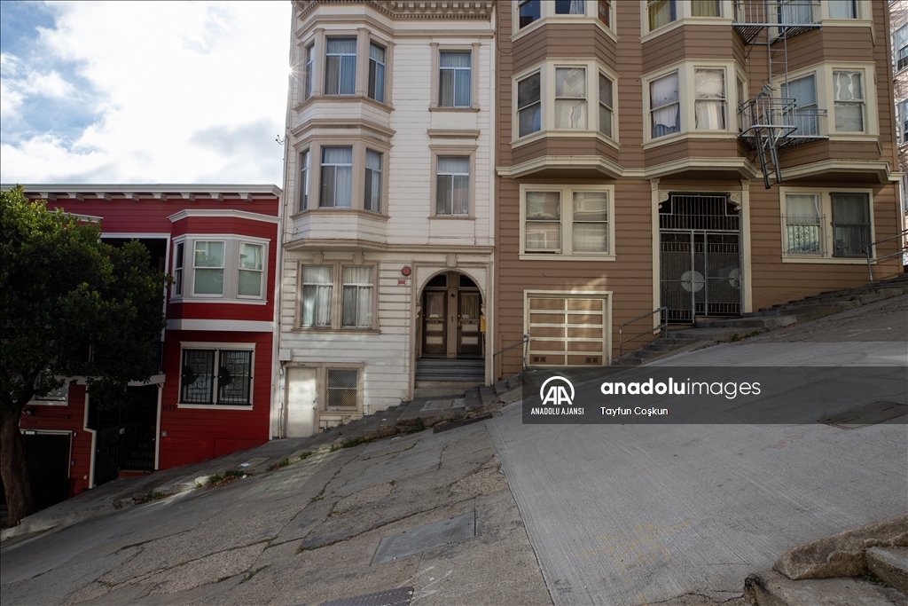 Köprüler ve yokuşlar şehri San Francisco