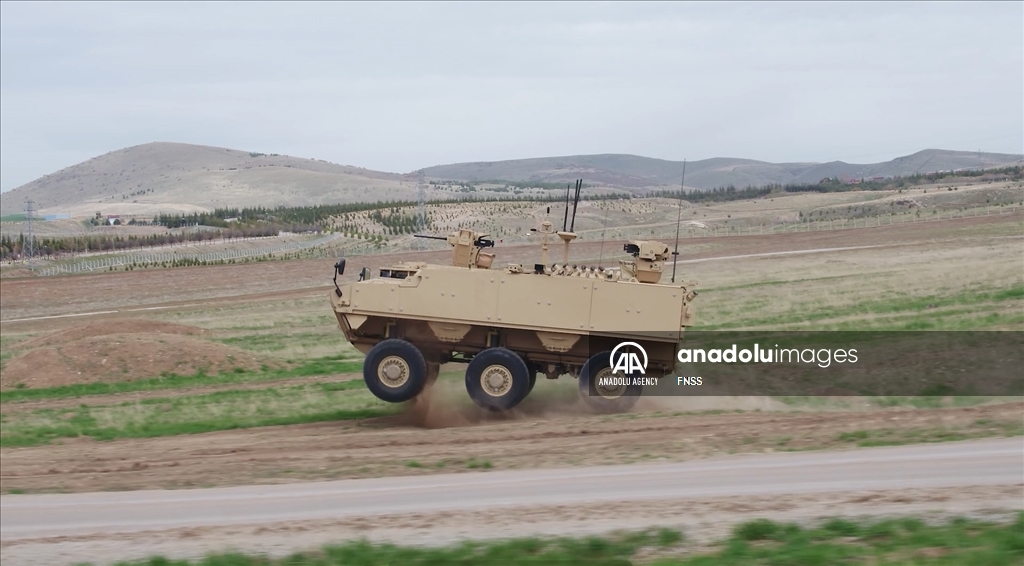 تحویل مدل جدید خودروی عملیات‌ ویژه به نیروهای مسلح ترکیه 