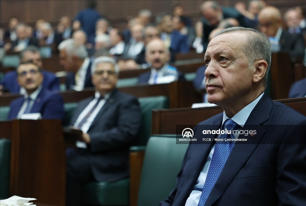 AK Parti TBMM Grup Toplantısı - Anadolu Ajansı