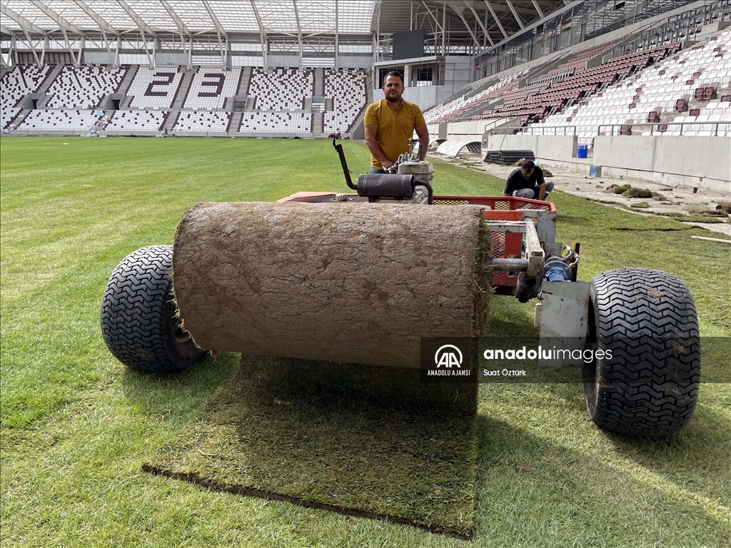 Elazığ'ın UEFA ve FIFA standardındaki modern stadyumunda sona gelindi