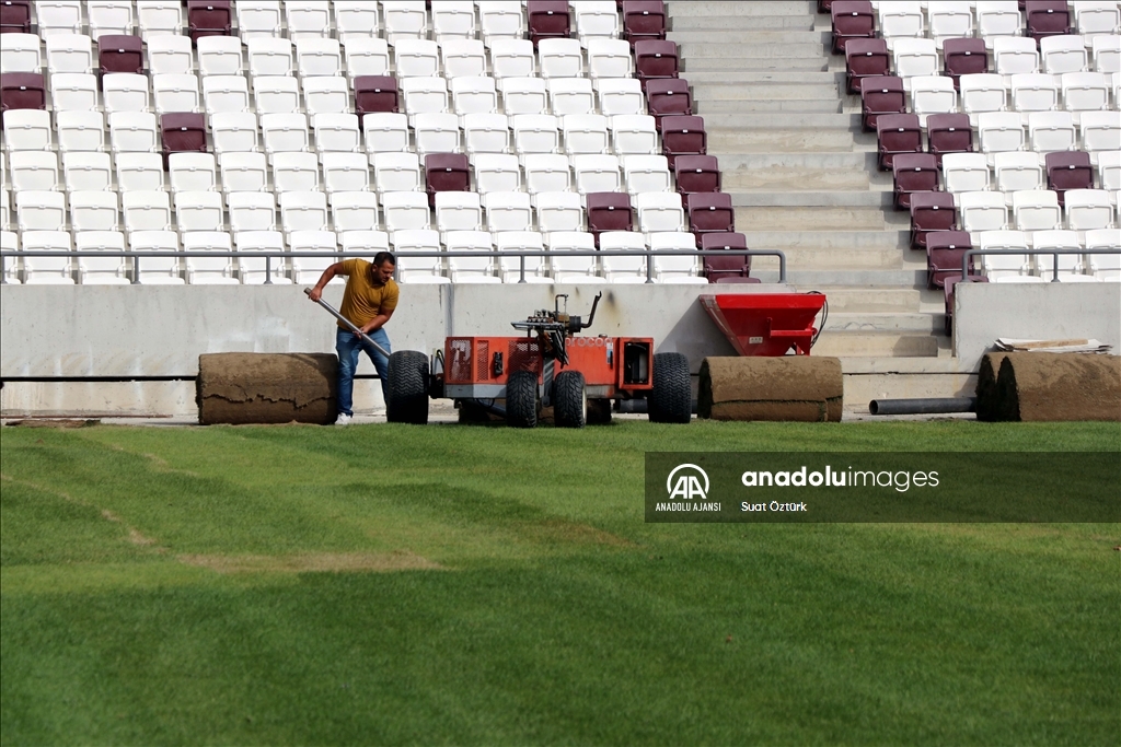 Elazığ'ın UEFA ve FIFA standardındaki modern stadyumunda sona gelindi