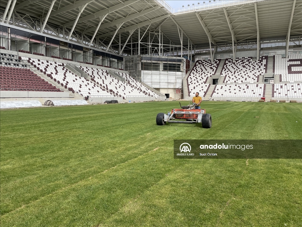 Elazığ'ın UEFA ve FIFA standardındaki modern stadyumunda sona gelindi