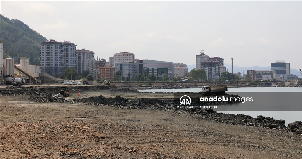 Rize Şehir Hastanesi Deniz Dolgu çalışmalarında Sona Yaklaşıldı ...