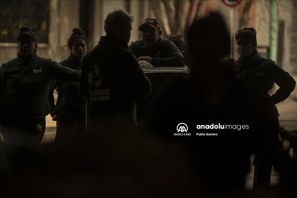 Arjantin’in başkenti Buenos Aires’teki "Corriente Villera 21-24 Zavaleta" adlı geri dönüşüm topluluğu