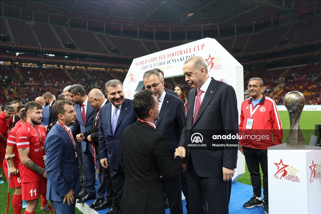 Ampute Futbol Milli Takımı dünya şampiyonu