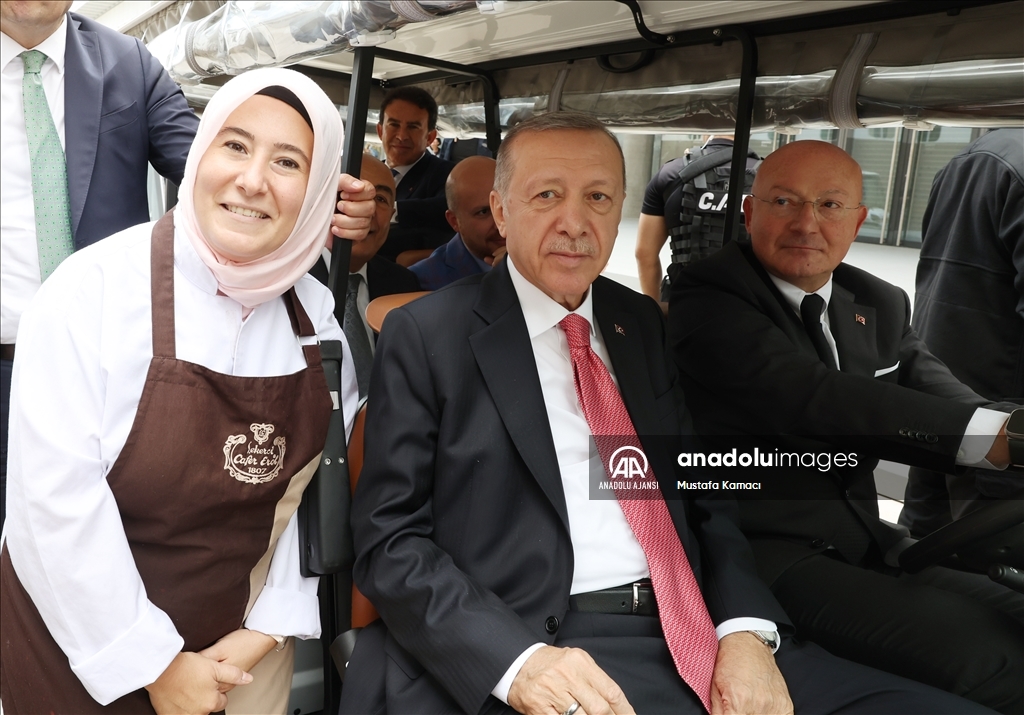 Cumhurbaşkanı Recep Tayyip Erdoğan, İstanbul'da