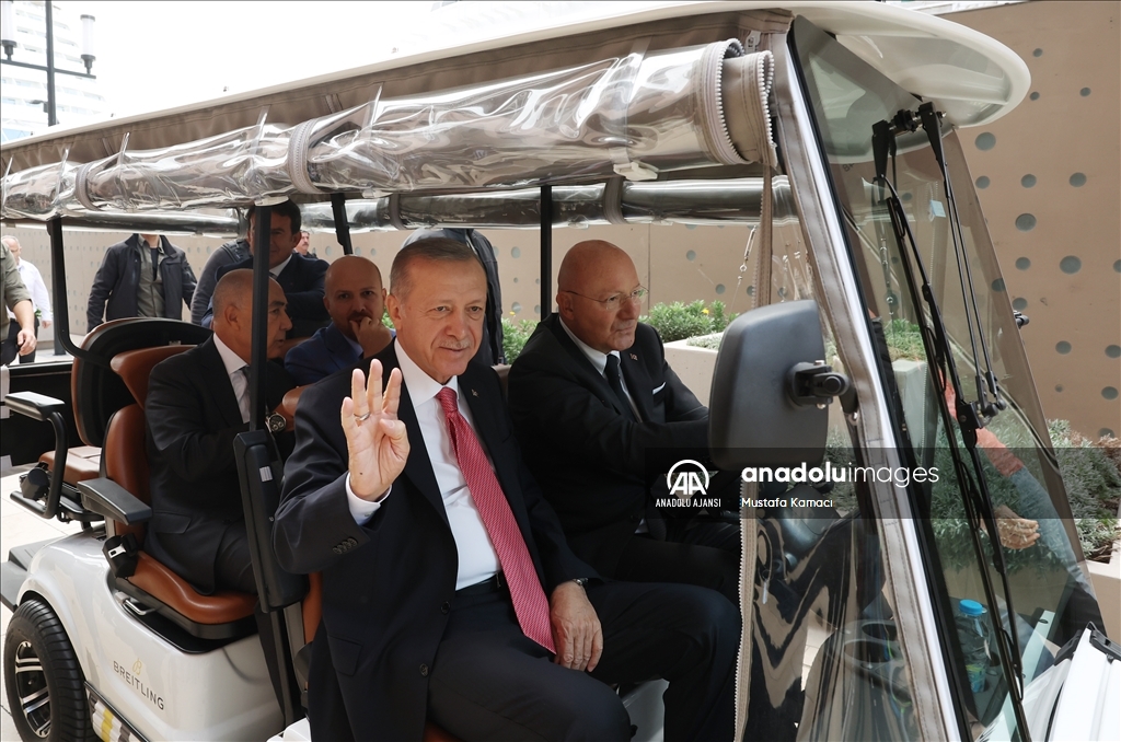 Cumhurbaşkanı Recep Tayyip Erdoğan, İstanbul'da