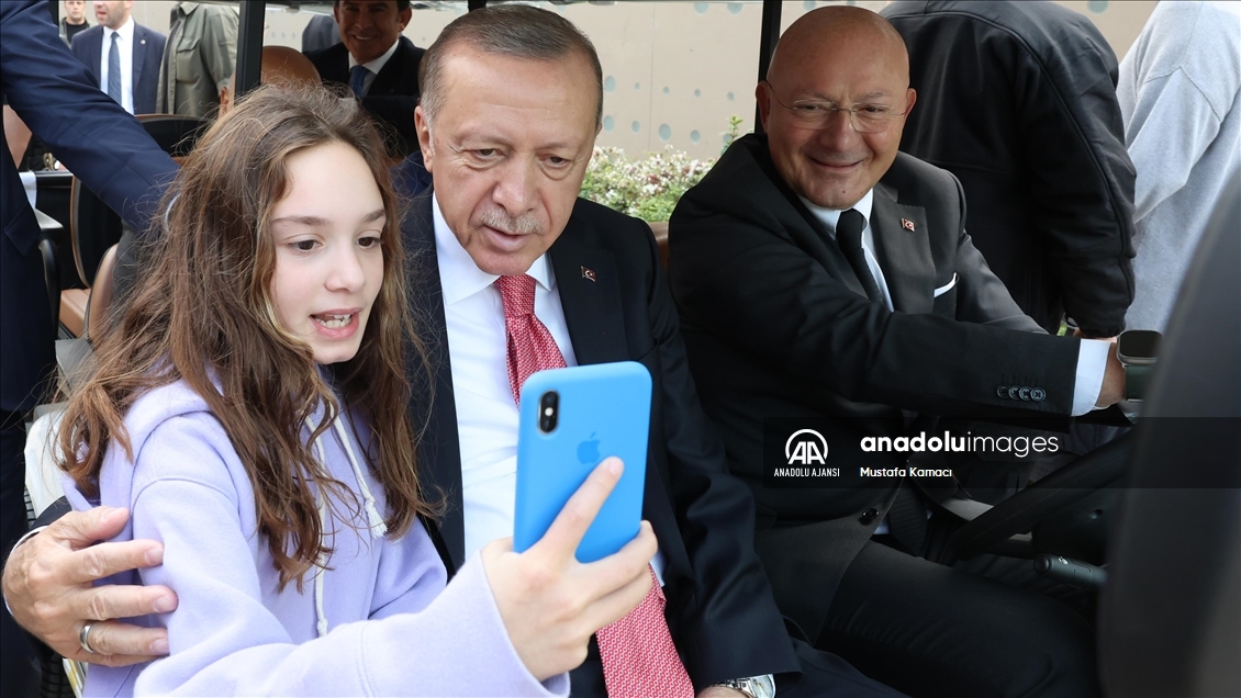 Cumhurbaşkanı Recep Tayyip Erdoğan, İstanbul'da