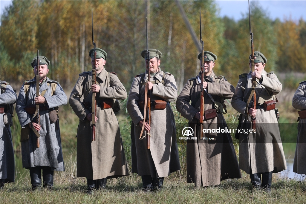 Belarus'ta Birinci Dünya Savaşı yeniden canlandırıldı