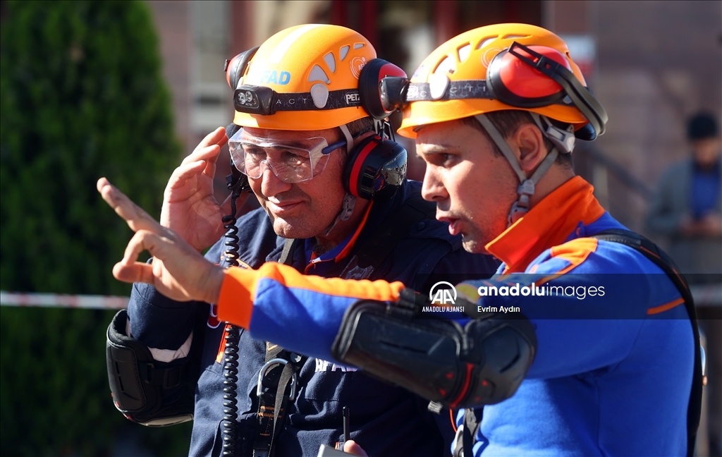 INSARAG uluslararası deprem tatbikatı başladı