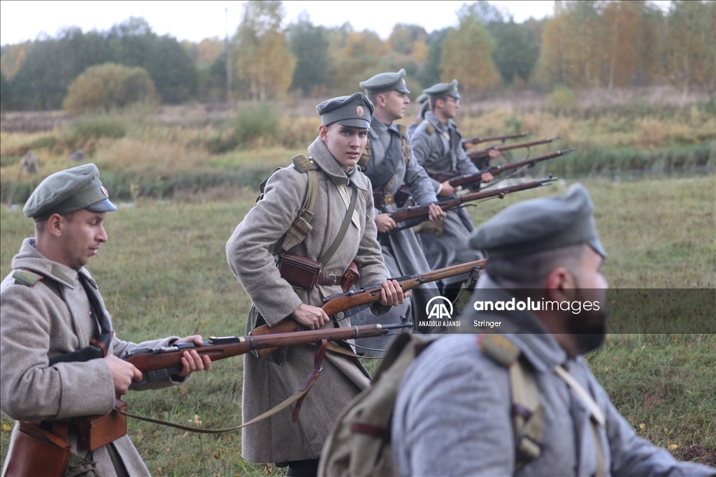 Belarus'ta Birinci Dünya Savaşı yeniden canlandırıldı
