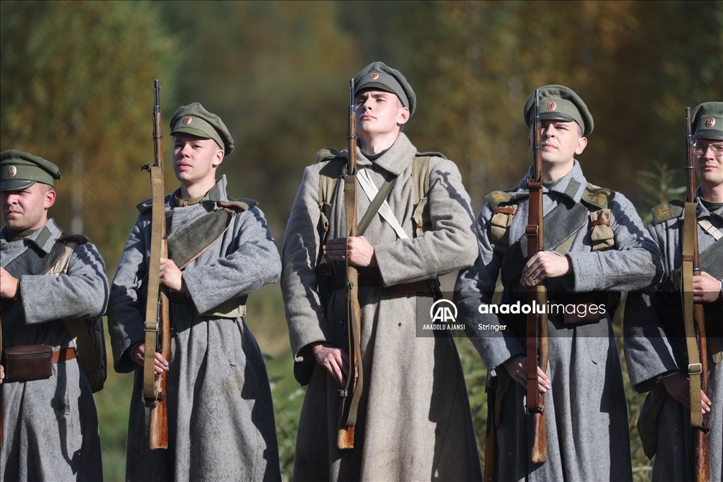 Belarus'ta Birinci Dünya Savaşı yeniden canlandırıldı
