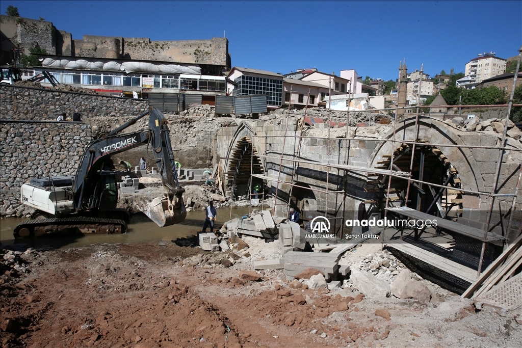 Bitlis'in tarihi silüeti "Dereüstü Islah Projesi" ile ortaya çıkarılıyor