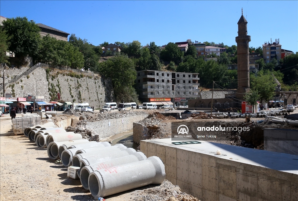 Bitlis'in tarihi silüeti "Dereüstü Islah Projesi" ile ortaya çıkarılıyor
