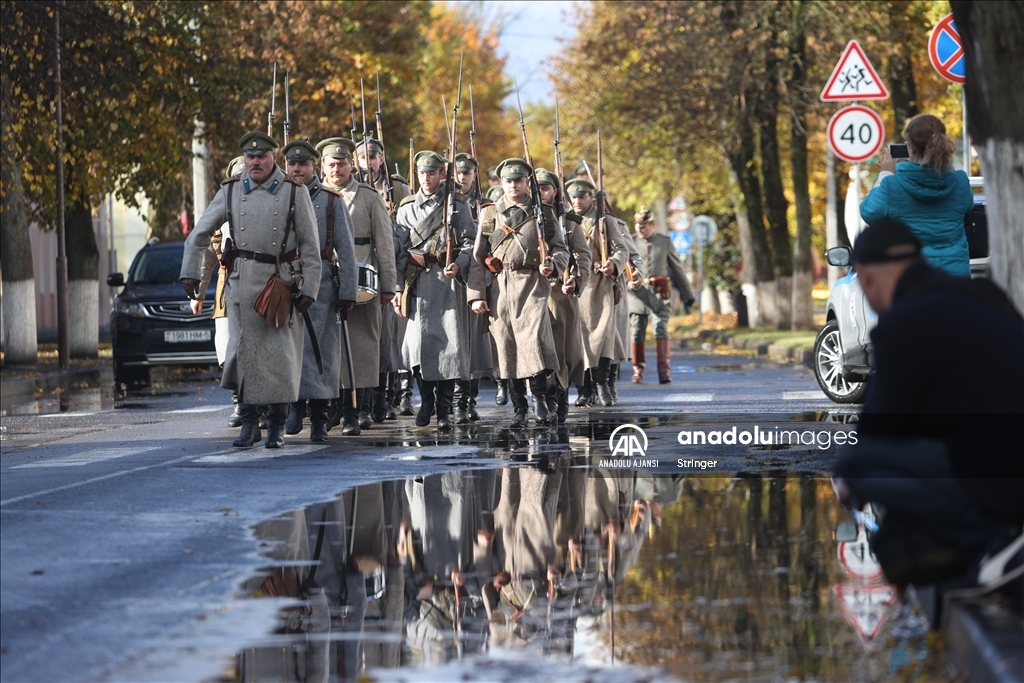 Belarus'ta Birinci Dünya Savaşı yeniden canlandırıldı