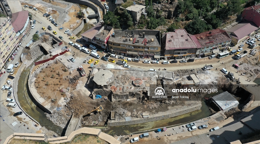 Bitlis'in tarihi silüeti "Dereüstü Islah Projesi" ile ortaya çıkarılıyor