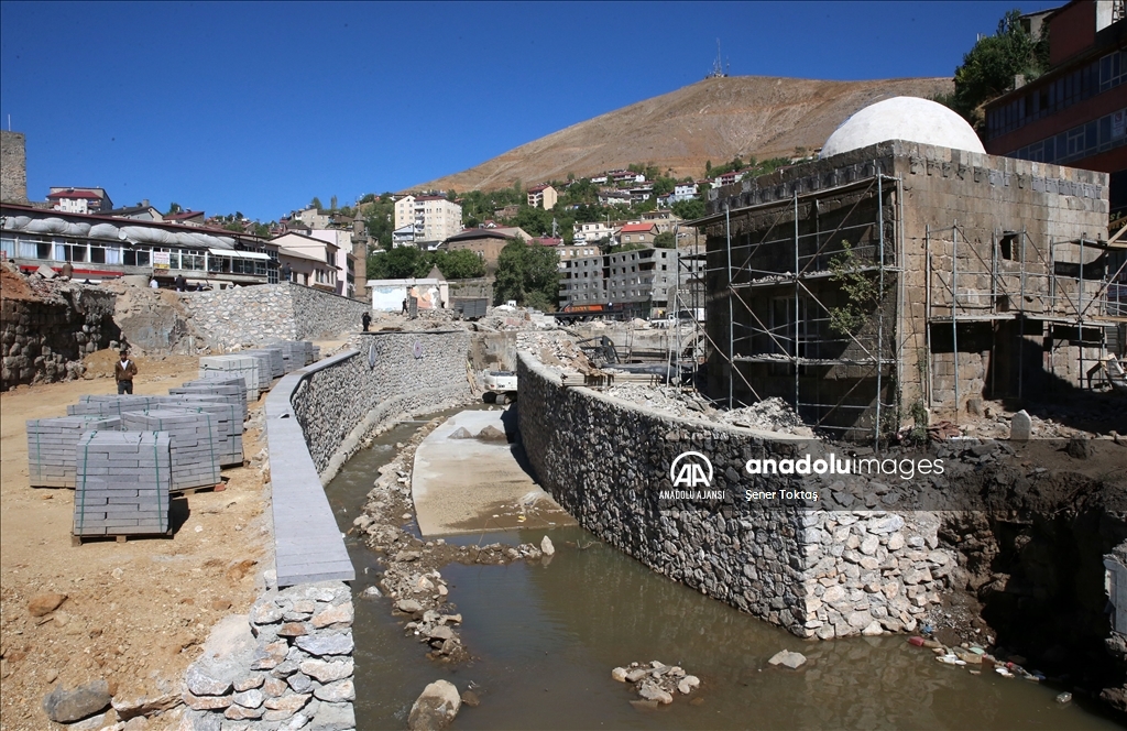 Bitlis'in tarihi silüeti "Dereüstü Islah Projesi" ile ortaya çıkarılıyor