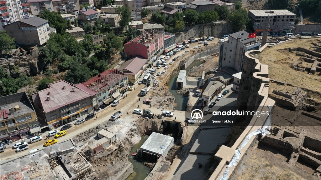 Bitlis'in tarihi silüeti "Dereüstü Islah Projesi" ile ortaya çıkarılıyor