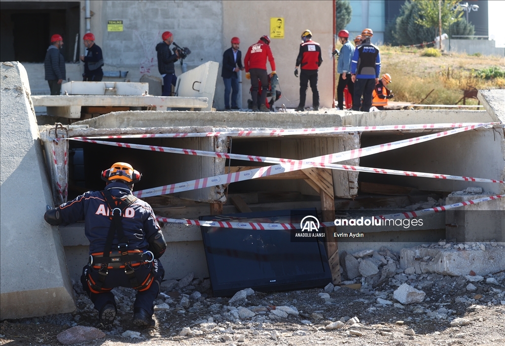 INSARAG uluslararası deprem tatbikatı başladı