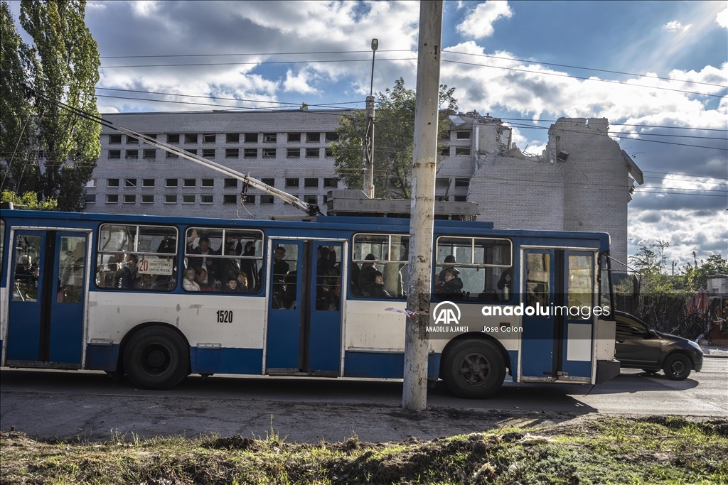 Rusya'nın saldırısı altındaki Ukrayna