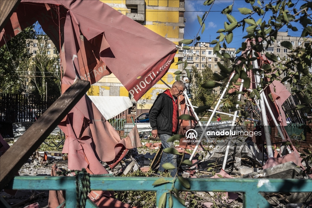 Rusya'nın saldırısı altındaki Ukrayna