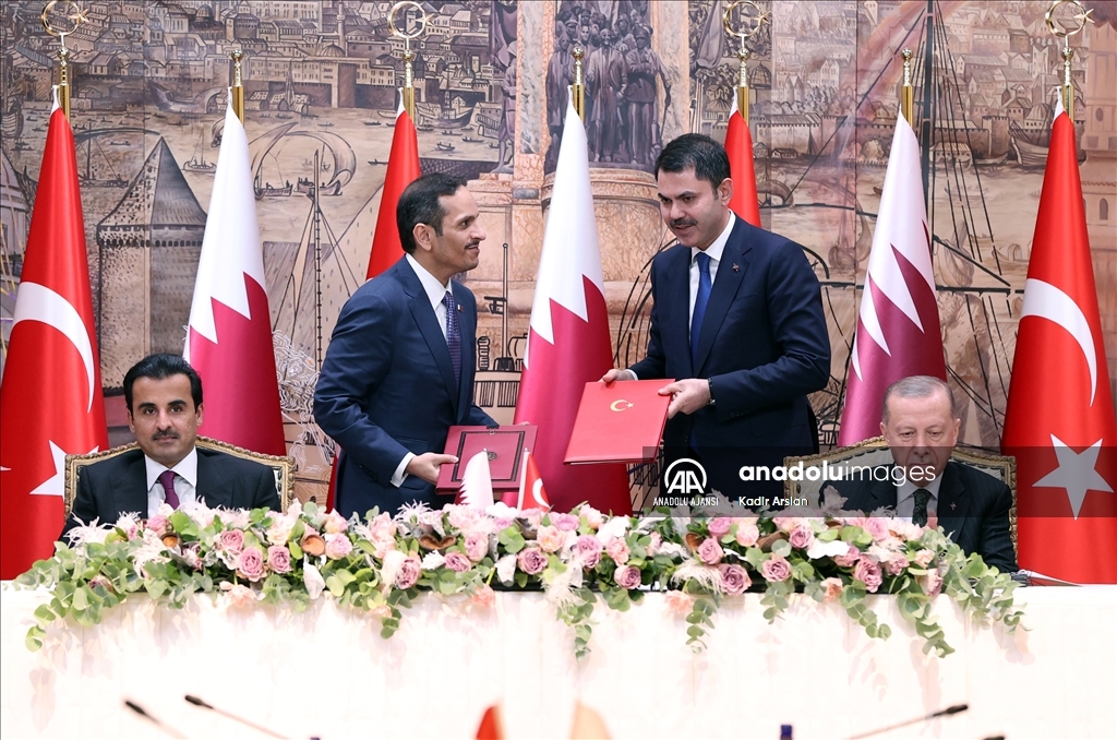 Cumhurbaşkanı Erdoğan - Katar Emiri Al Sani